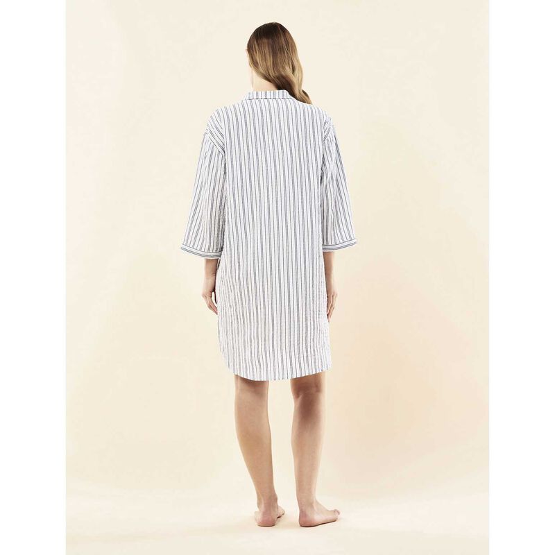 Papinelle Karen Walker Seersucker Stripe Nightshirt image number 1